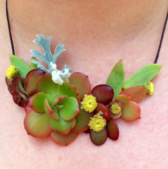 Succulent Necklace